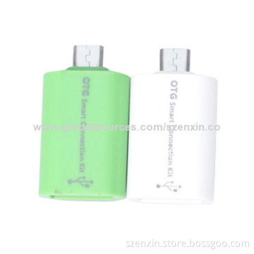 OTG smart connection kit, with micro USB for mobile phone